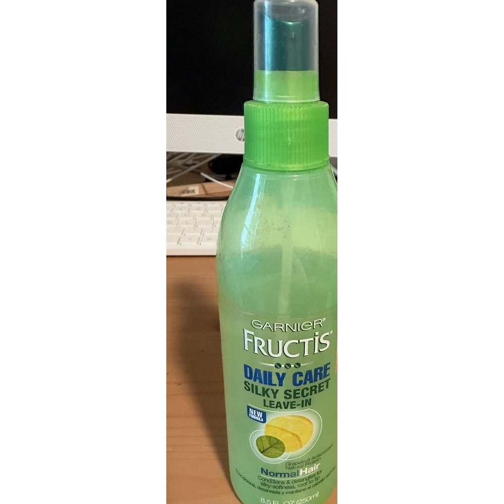 Garnier Fructis Daily Care Silky Secret Leave-In Normal Hair 8.5 Fl. oz~NEW~RARE